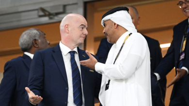 Шефът на ФИФА с нетипична роля в Катар