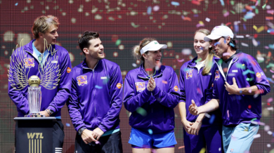 Ясни победителите в зрелищното тенис шоу в Дубай СНИМКИ