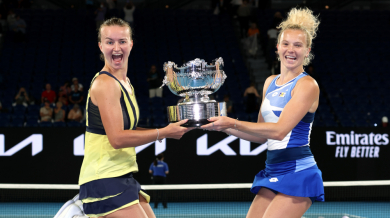 Шампионките на двойки от Australian Open с втора поредна титла