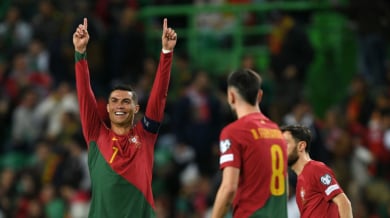 Португалия с мощен старт към Евро 2024, Роналдо с рекорд ВИДЕО