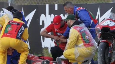 Ужасно: Зловещ инцидент на старта на сезона в Moto GP! ВИДЕО 18+