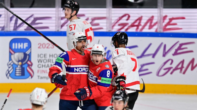 Норвегия удари Канада на Световното по хокей