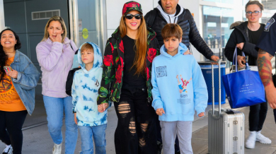 Шакира шашна всички с децата от Пике и 20 куфара СНИМКИ