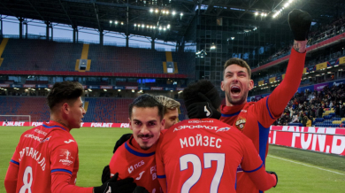 ЦСКА (Москва) триумфира с Купата на Русия