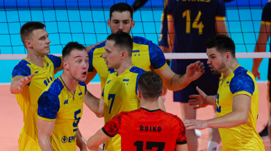 Украйна разби Испания в нашата група за място на осминафиналите на Евроволей