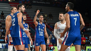 Сърбия стигна четвъртфиналите на Евроволей