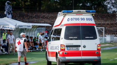 Линейка на терена по време на Славия - Локо (Сф) ВИДЕО
