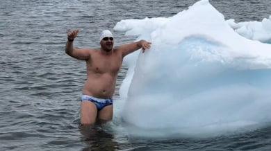 Петър Стойчев скача в ново ледено предизвикателство