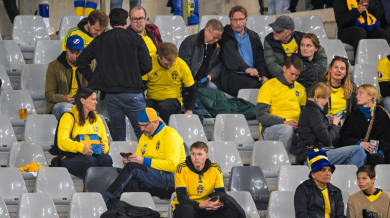 Прекратиха Белгия - Швеция след терористичната атака ВИДЕО 18+