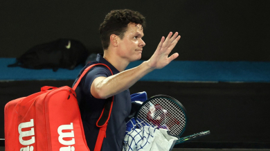 Контузия отказа Раонич от Australian Open ВИДЕО