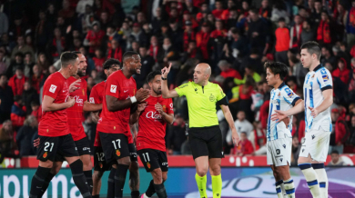 Два червени картона и късен гол при победа на Реал Сосиедад