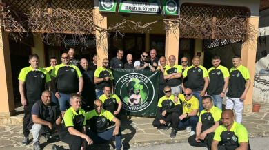 Green fanatics oткри фенклуб на Лудогорец в Котел 