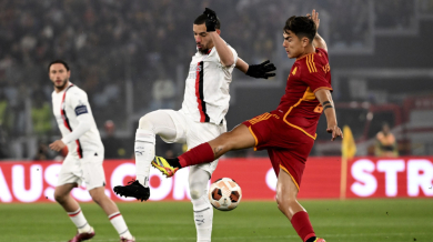 Три гола и червен картон на Рома - Милан ВИДЕО