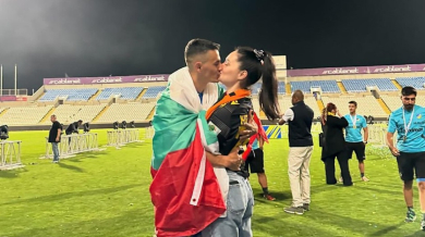 Мис България лети от щастие до наш шампион СНИМКИ