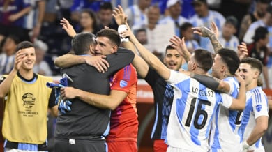 Аржентина се докопа до полуфинал на Копата след голямо ходене по мъките ВИДЕО