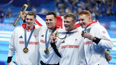 Великобритания с трета олимпийска титла на 200 метра свободен стил