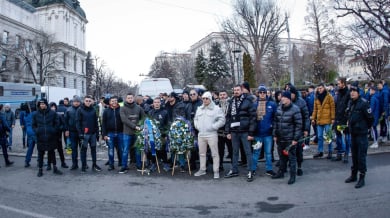 Левски почете патрона си СНИМКИ