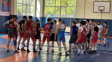 Събраха националните отбори по борба