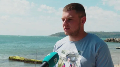 Млад варненец помага на болно дете с бягане от Резово до Дуранкулак 