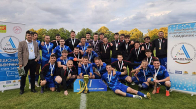 Шампионът по футбол на Националната Универсиада определен след дузпи