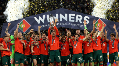 Дузпи коронясаха Португалия в битка за историята, Роналдо пак чупи рекорди Видео