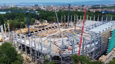 Много новости на „Армията“, започва следващ етап от работата по козирката Видео