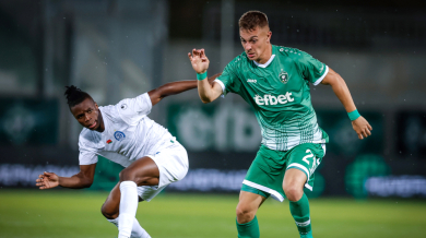 Лудогорец сам си утежни живота срещу Динамо Видео