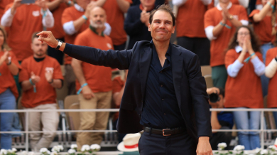 Рафаел Надал на върха на щастието, ето какво се случи Снимка