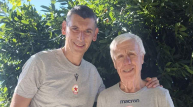 ЦСКА посети юбиляря Никодимов Снимки