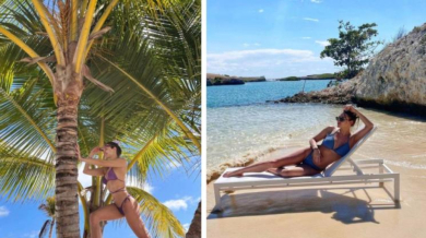 Златно момиче се пече край Червено море