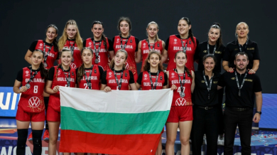 Нашите момичета втори в Европа на баскетбол