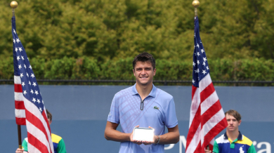 Александър Василев отбеляза Съединението след финала на US Open