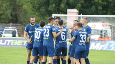 Първо в БЛИЦ: Отбор от Втора лига би шута на опитни играчи