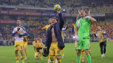 Късен гол подлуди Румъния