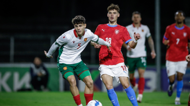 Футболист на ЦСКА герой при обрат на младежките национали