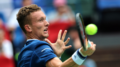 Иржи Лехечка и Феликс Оже-Алиасим на финал в Брюксел