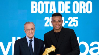 Килиан Мбапе "обу" Златната обувка