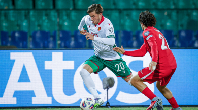 Наш национал вкара гол и изпусна дузпа