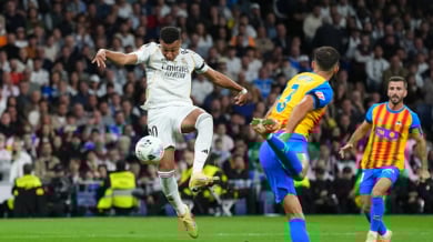 Валенсия яде здрав бой на "Бернабеу"