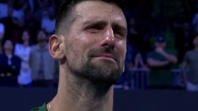 Джокович се разплака след победата в Атина Видео