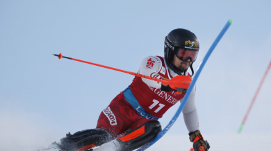 Алберт Попов на 1,86 секунди зад лидера след първия манш