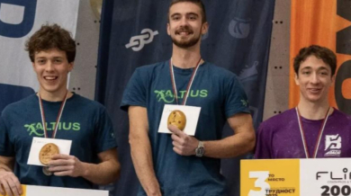 Нов национален рекорд в спортното катерене