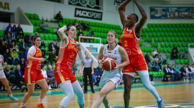 Баскетболистките ни нямат спирка, отнесоха и Черна гора