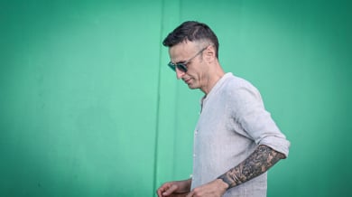 Неизвестна дама в опасна близост до Бербатов в столичен ресторант