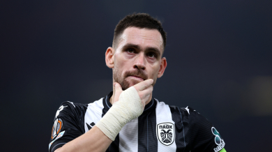 Капитанът на ПАОК под въпрос срещу Лудогорец