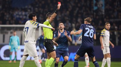 С 9 души Лацио изтръгна трите точки