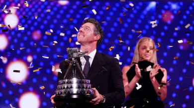 Звезда на голфа стана спортист №1 на ВВС