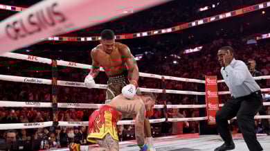 Антъни Джошуа размаза интернет звезда с нокаут