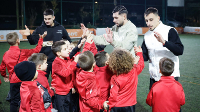 ЦСКА изненада най-малките футболисти Видео