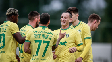 Лудогорец надви унгарци за старт в мач с пет гола